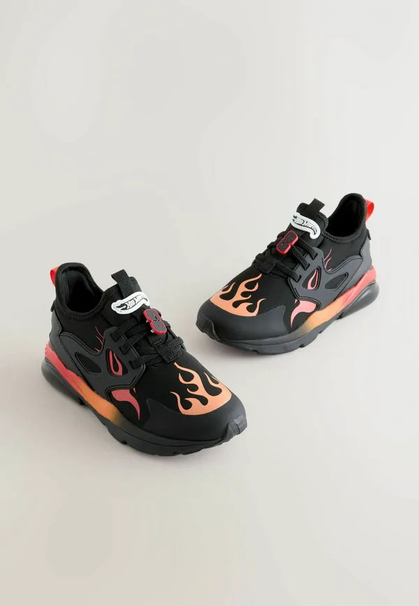 Кроссовки hot wheels стандартного кроя на эластичных шнурках. Next, Black — фото 2