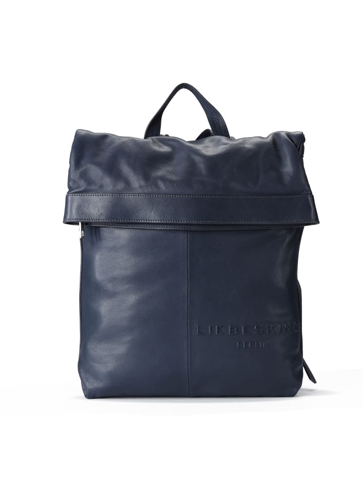 

LIEBESKIND BERLIN Рюкзак Elvira из кожи с отделением для ноутбука 66 см, цвет «кобальтовый ночной»
