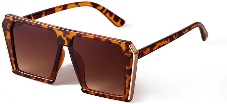 

Винтажные солнцезащитные очки большого размера 2026 года для женщин и мужчин, ретро-стиль, металлические края, фиолетовые зеркальные линзы MTZJH, One Color