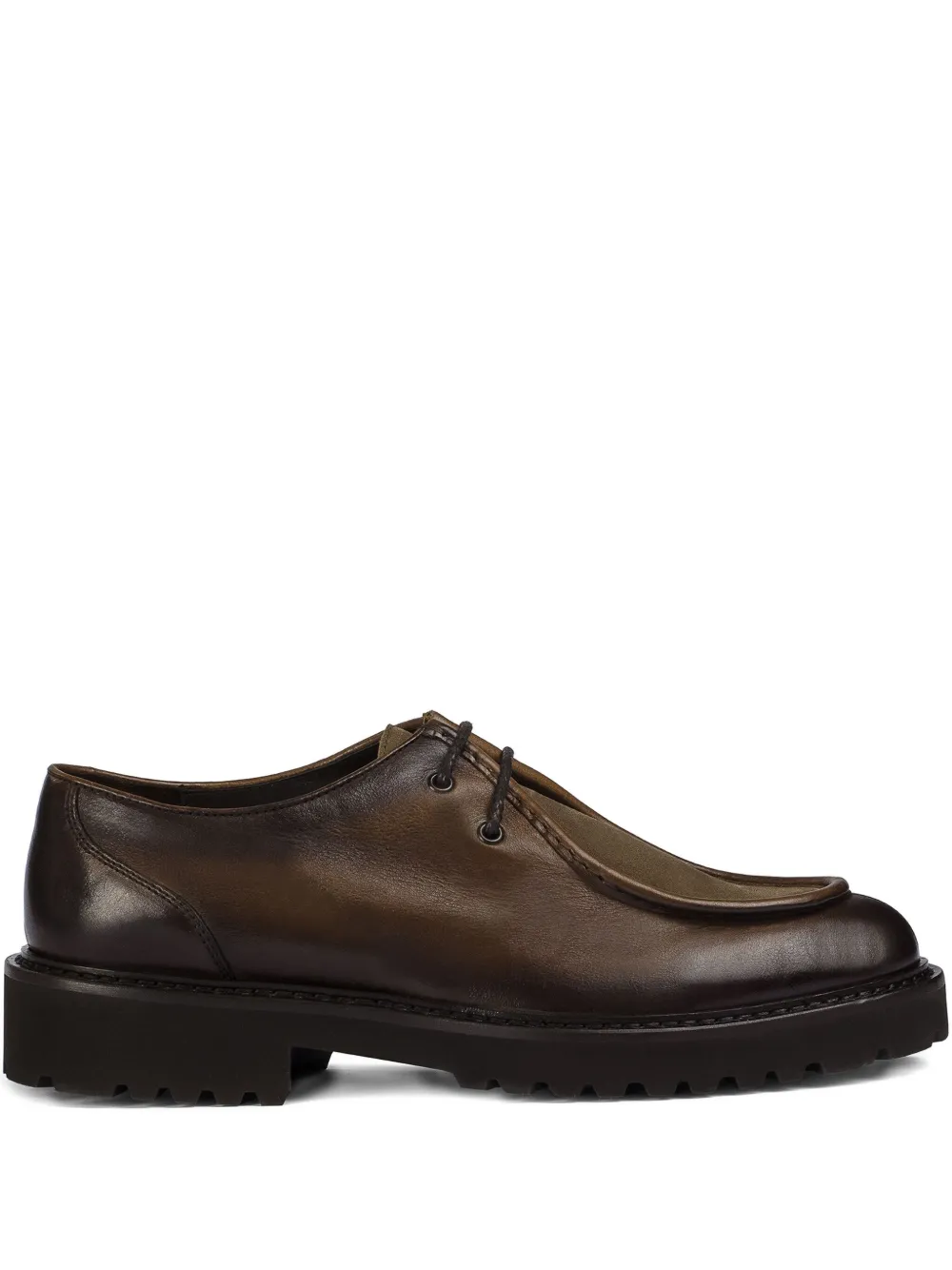 

Кожаные туфли на шнуровке Doucal's, коричневый