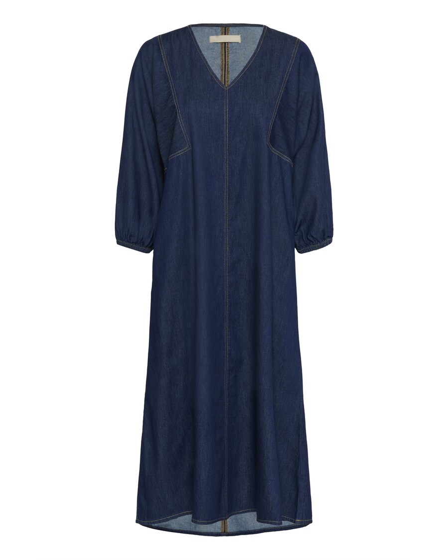 

Макси платье CULTURE, Blue denim