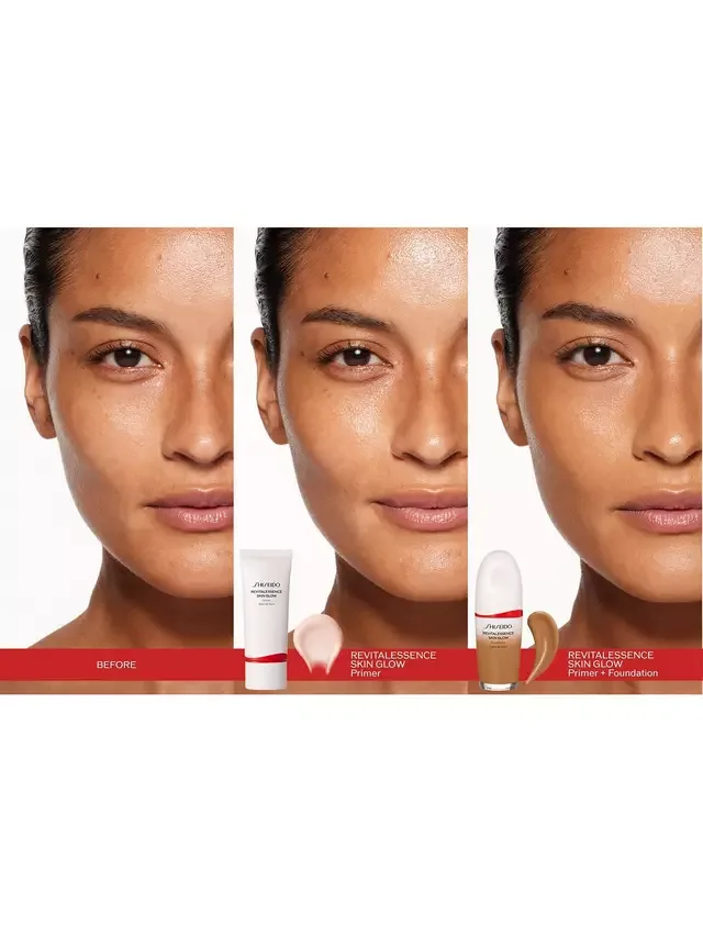 Праймер для лица RevitalEssence Skin Glow Primer, 30 мл Shiseido — фото 3