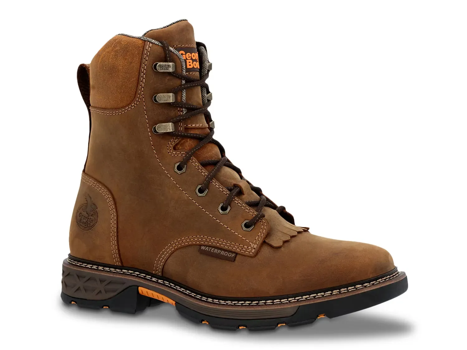 

Ботинки рабочие водонепроницаемые Carbo-Tec FLX - мужские Georgia Boot, Dark Brown