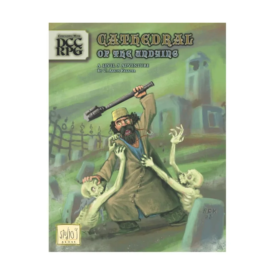 

Модуль Cathedral of the Undying, Dungeon Crawl Classics Role Playing Games (Studio 9 Games)
