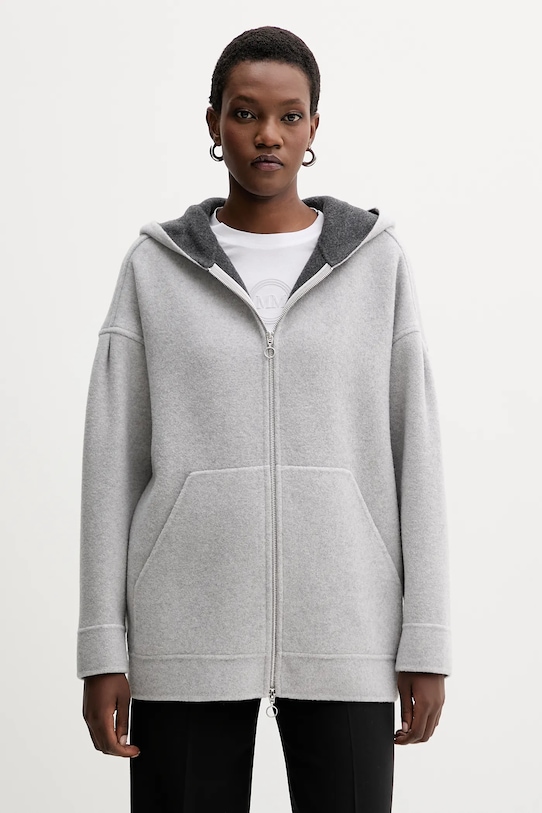 

Шерстяной кардиган SOTTILE Mm, серый