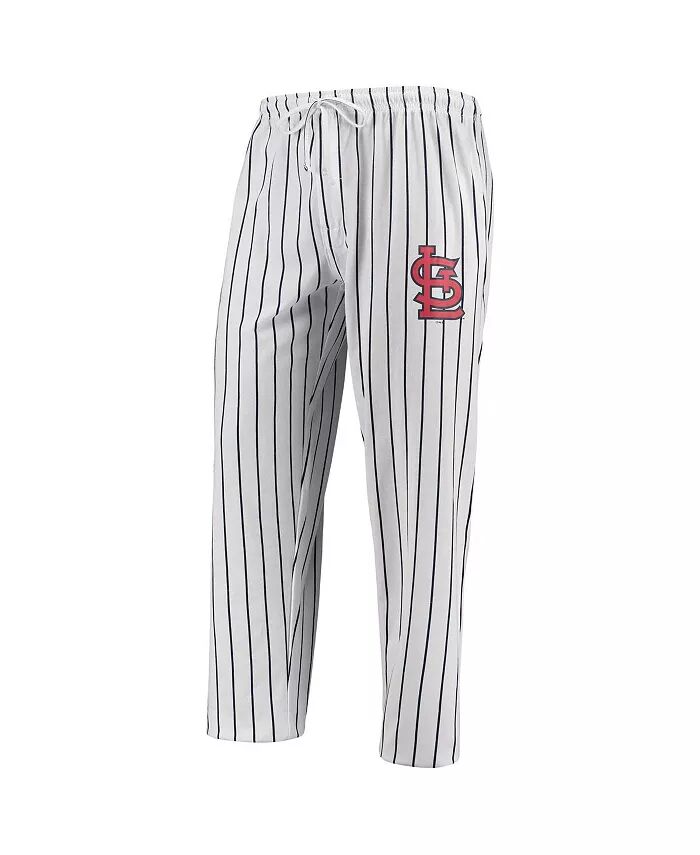 

Мужские белые, темно-синие брюки St. Louis Cardinals Vigor Lounge Concepts Sport