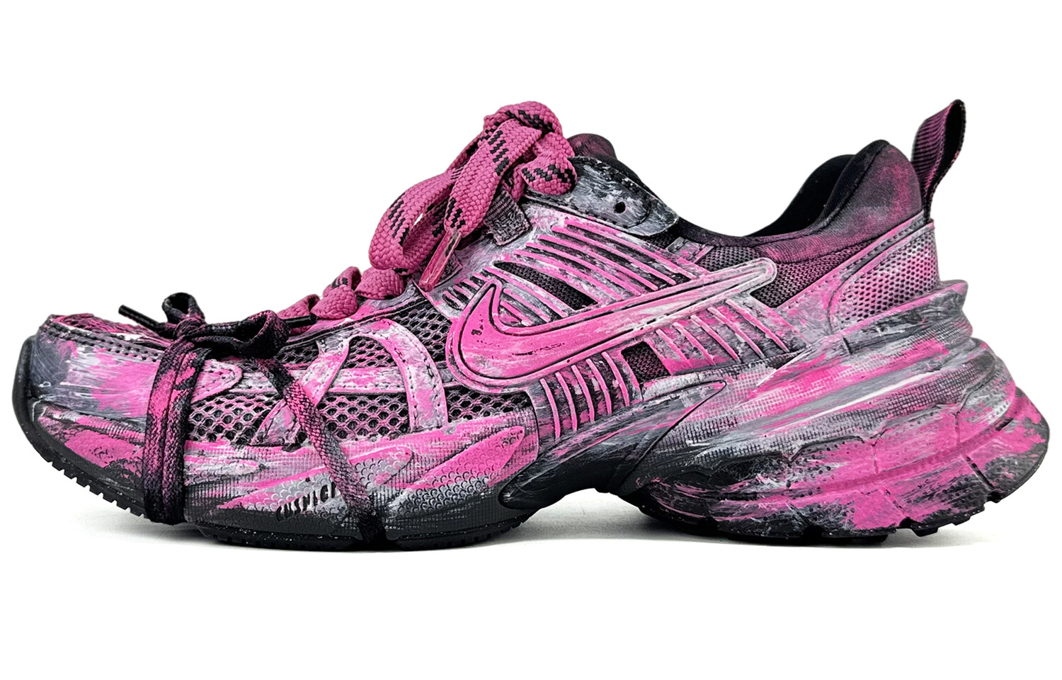 

Кроссовки для бега V2K Run унисекс с низким верхом белый/серый Nike
