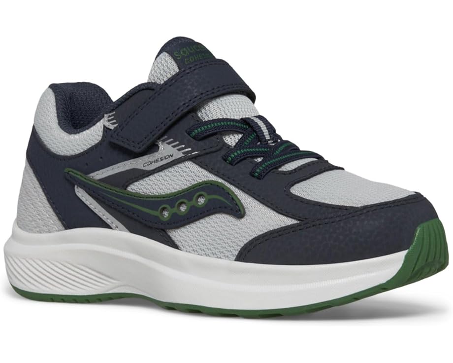 

Кроссовки Saucony Kids Cohesion KDZ A/C Sneakers, цвет Navy/Grey/Green