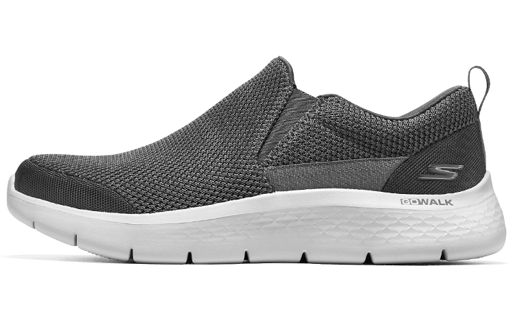 

Skechers Низкие повседневные кроссовки Go Walk Fle, мужские, серо-белые