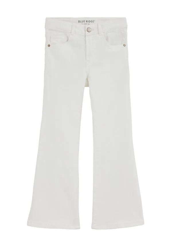 Расклешенные джинсы blue ridge We Fashion, White — фото 4