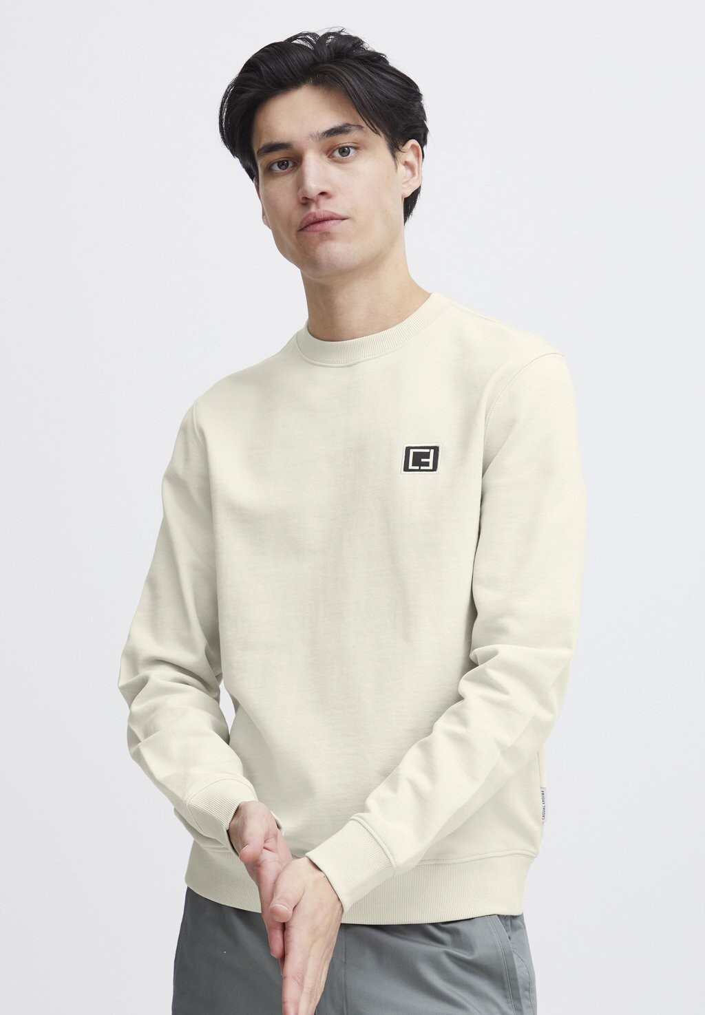 

Толстовка SEBASTIAN WITH LOGO LABEL Casual Friday, бежевый