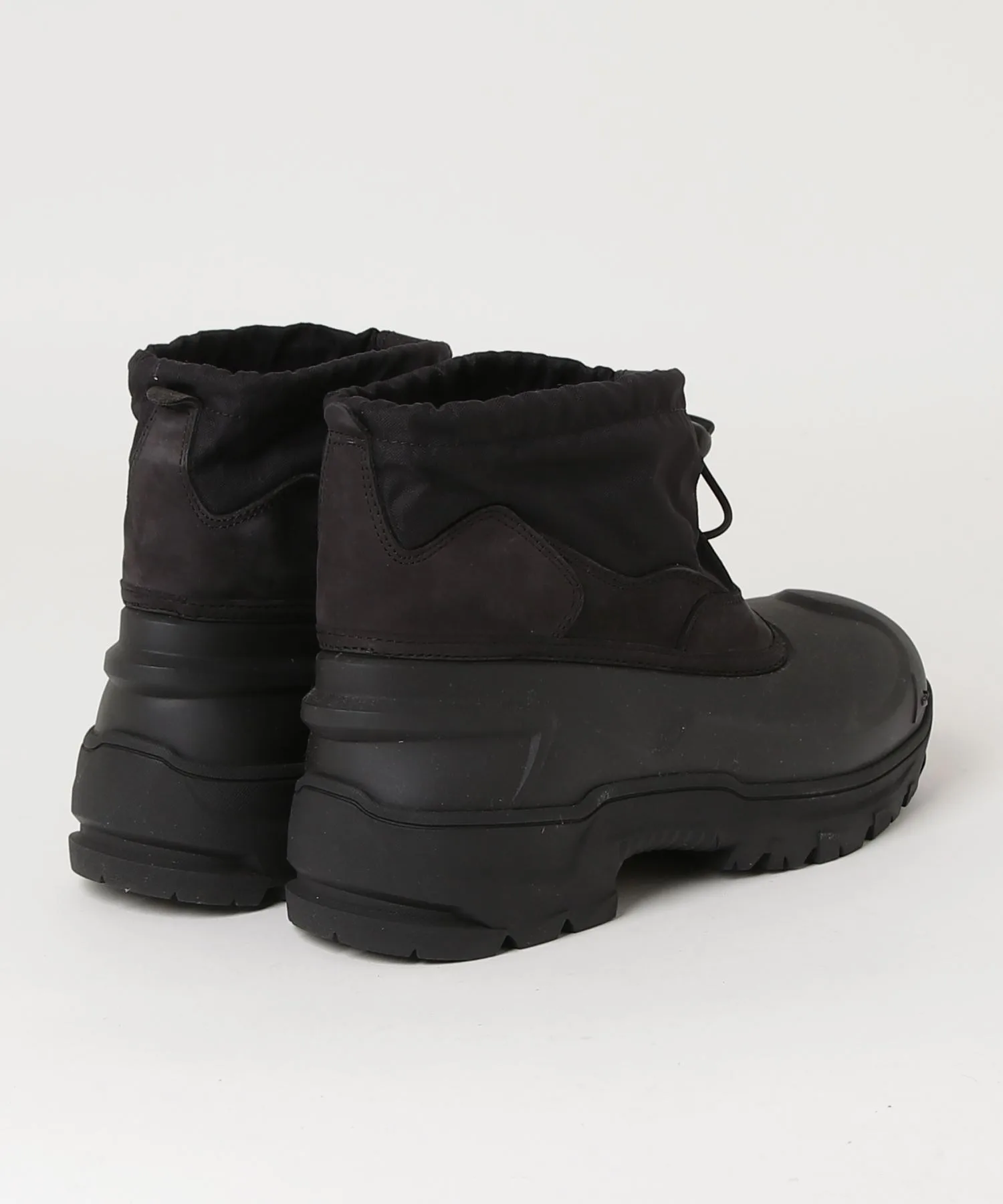 Мужские кроссовки резиновые низкие ROA Low Top Rubber Boot fridge черные — фото 2