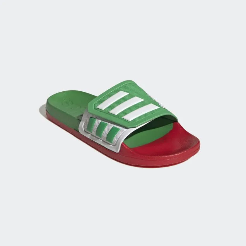 Сандалии Adidas Unisex Adult Adilette TND, ярко-зеленый/белый — фото 3