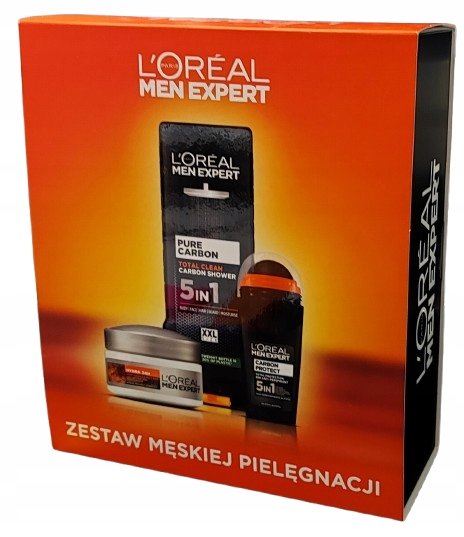 

L'oreal Men Exper Набор косметики для мужчин Гель + Крем + Шариковый дезодорант