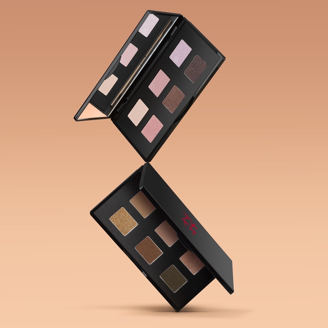 Тени для век brown nude - palette 6 ombres à paupières Annayake, вес 9 гр. — фото 2
