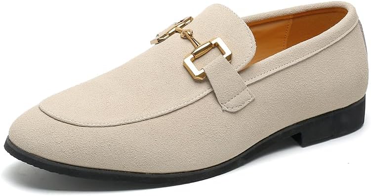 

Лоферы SWZEC Montaro из замши, бежевый