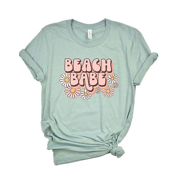 

Футболка с принтом в стиле ретро Simply Sage Market, Seafoam