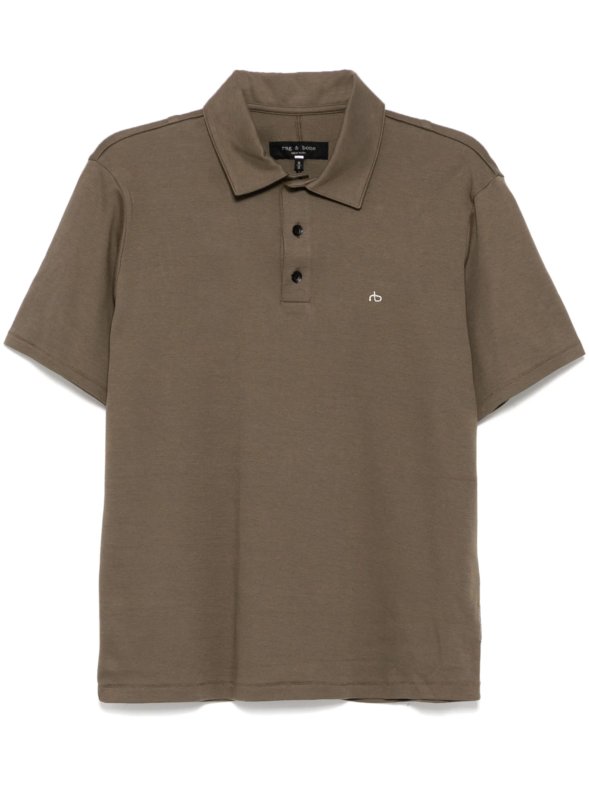 

Рубашка поло Pure Pima Rag & Bone, зеленый