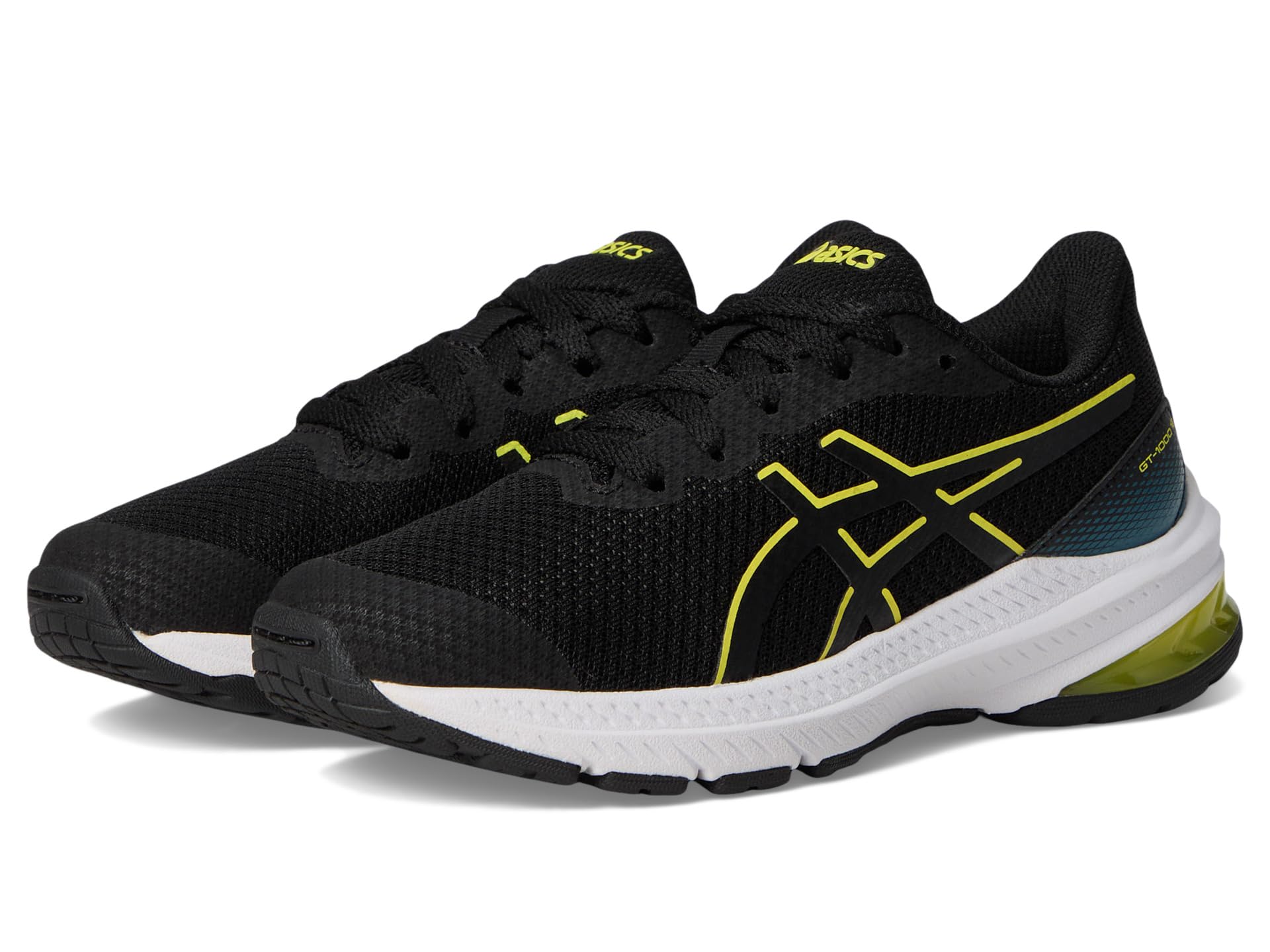 

Кроссовки ASICS Kids GT-1000 12 GS, цвет Black/Bright Yellow