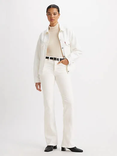 

Женские джинсы на танкетке Bootcut Levi's, белый