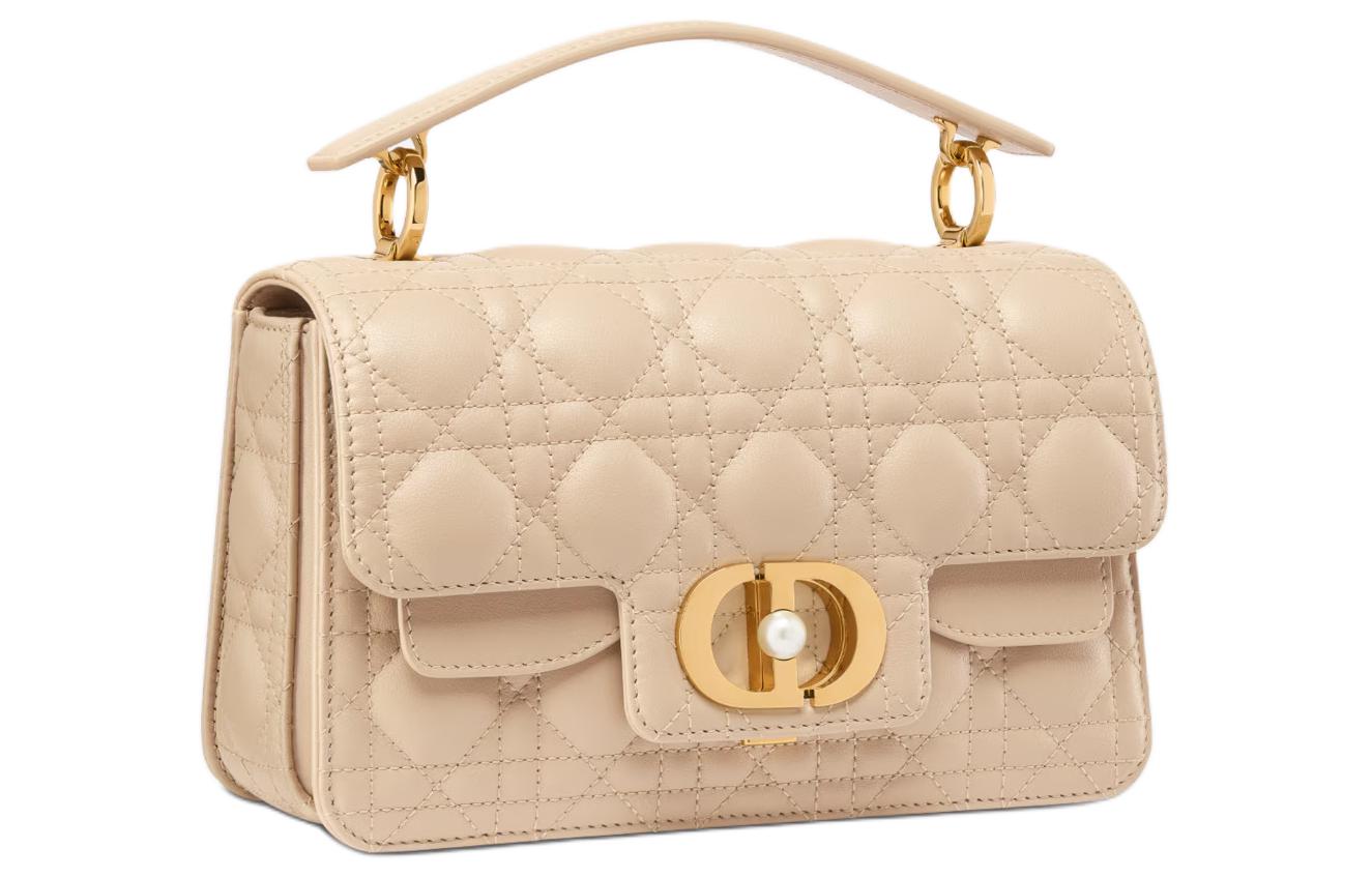 Сумка через плечо из коровьей кожи, маленькая, женская, rouge beige DIOR — фото 2