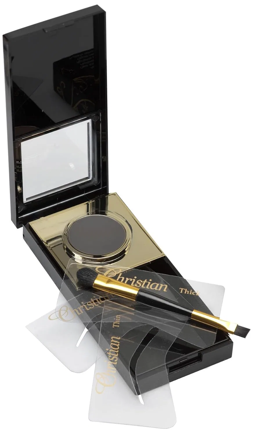 Набор для полуперманентного макияжа бровей «Semi Permanent Make-Up Kit» черный от Christian Eyebrow Christian Faye, Black