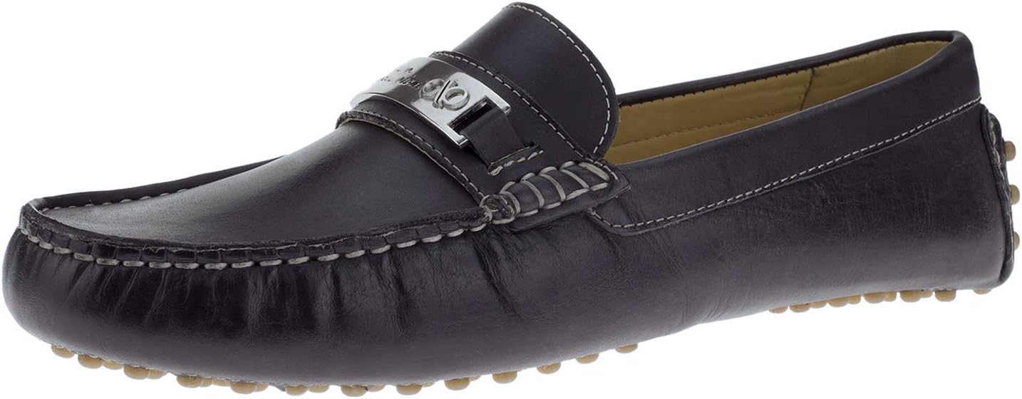 

Мужские кожаные мокасины DTI BB Signature Drenot Slip-On для вождения Dti Darya Trading, черный