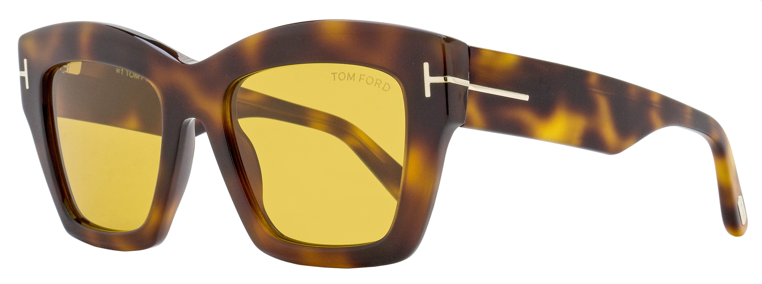 

Солнцезащитные очки женские Tom Ford Luna TF1191 53E Blonde Havana 52 мм