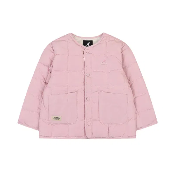 Пуховик легкий Keeper Light RD 0001, Kangol Kids, розовый