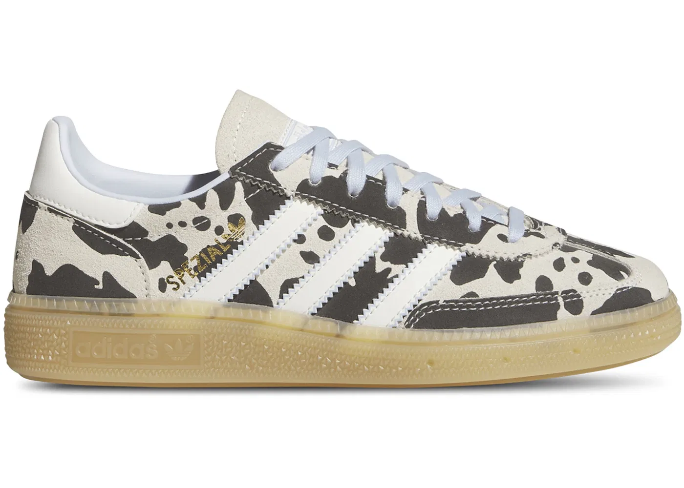 Детские кроссовки Lifestyle с принтом Adidas Handball Spezial, Core Black Off White Crystal Sky