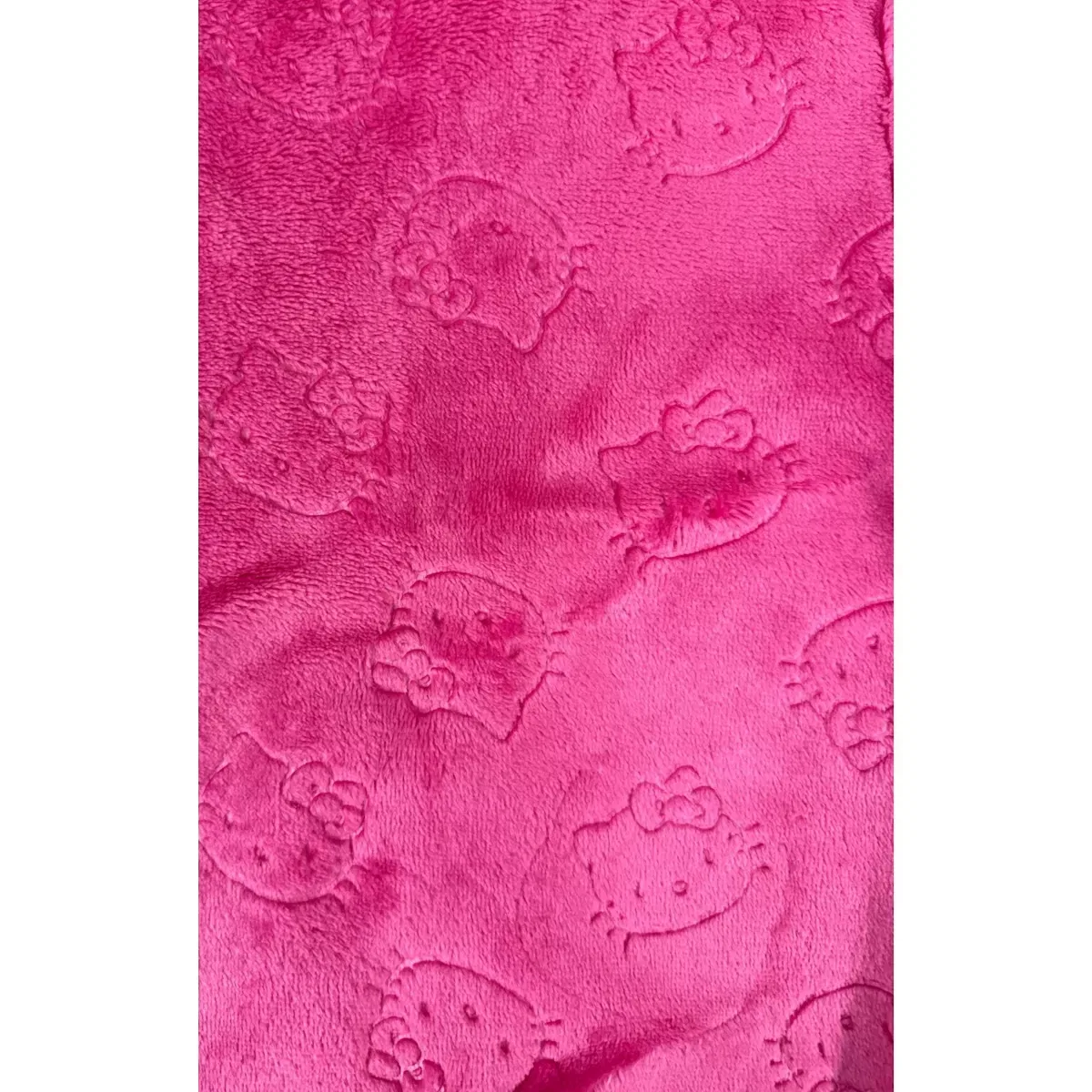 Детский комбинезон для девочек с искусственным мехом Hello Kitty, Fuchsia — фото 3
