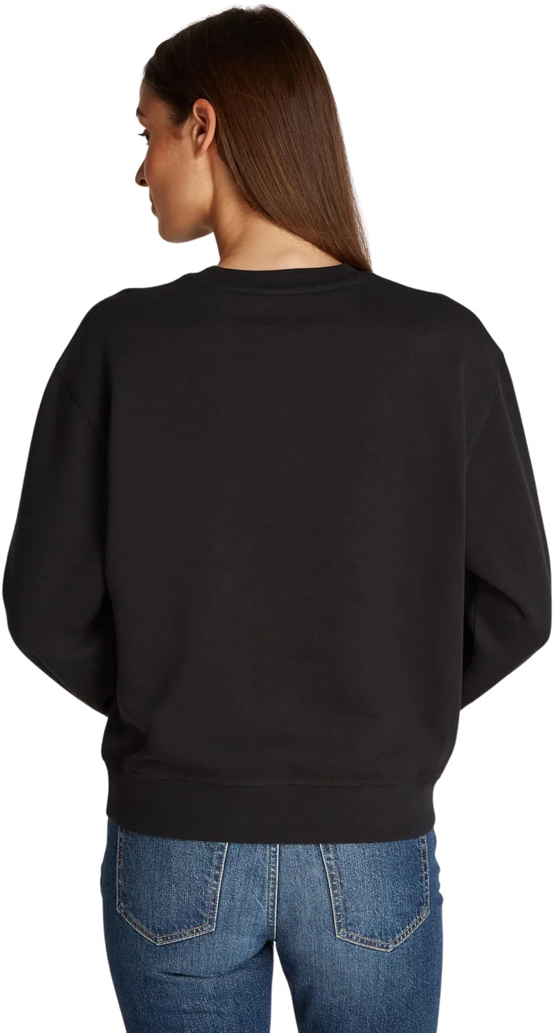 Женский свитшот с круглым вырезом Tommy Hilfiger, Black (Black) — фото 2