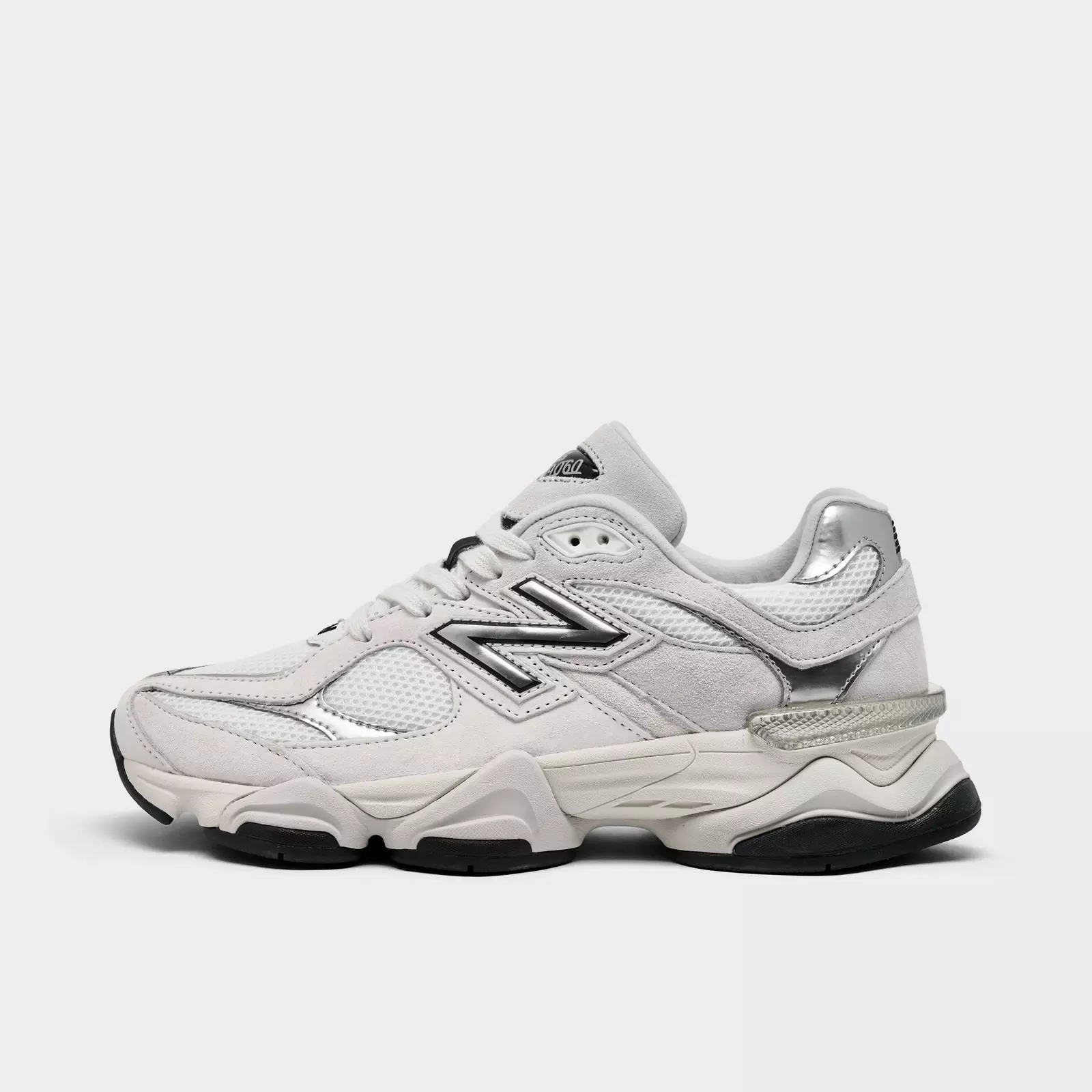 Кроссовки Women's New Balance 9060 Casual, черный/белый/серебристый