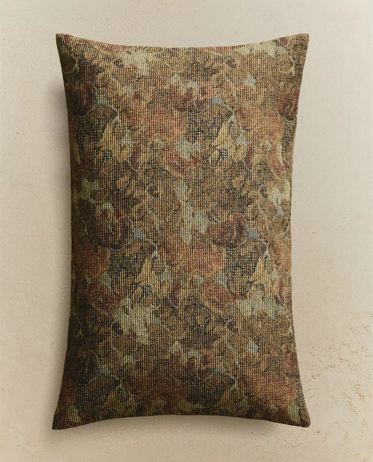 

Наволочка Zara Home Tree Cushion, темно-желтый