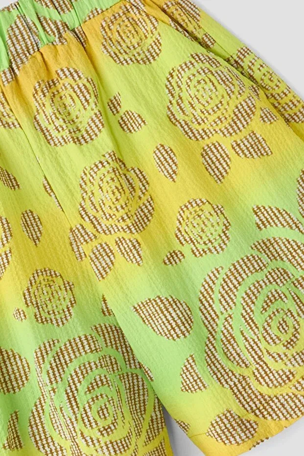 Детские шорты для девочек желтые Lia Lea, Yellow — фото 2