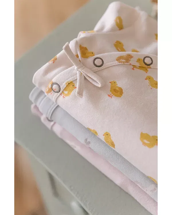 Детский комбинезон-кимоно с принтом The Littles Printed Kimono Romper Pehr, Cheerchic — фото 3