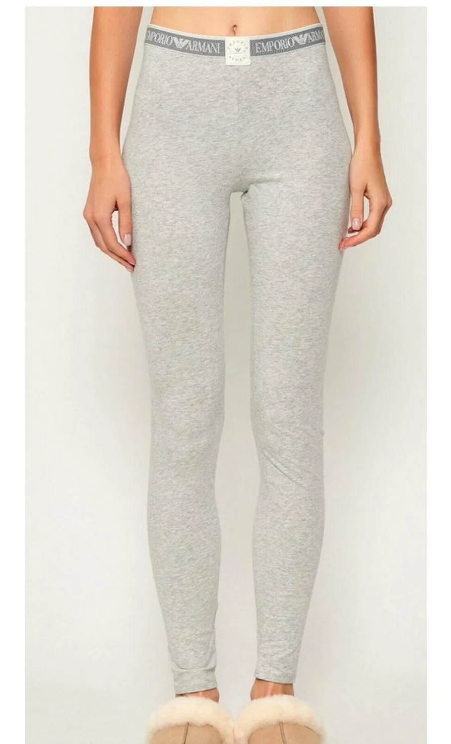 Женские леггинсы слим-фит Emporio Armani, Grey