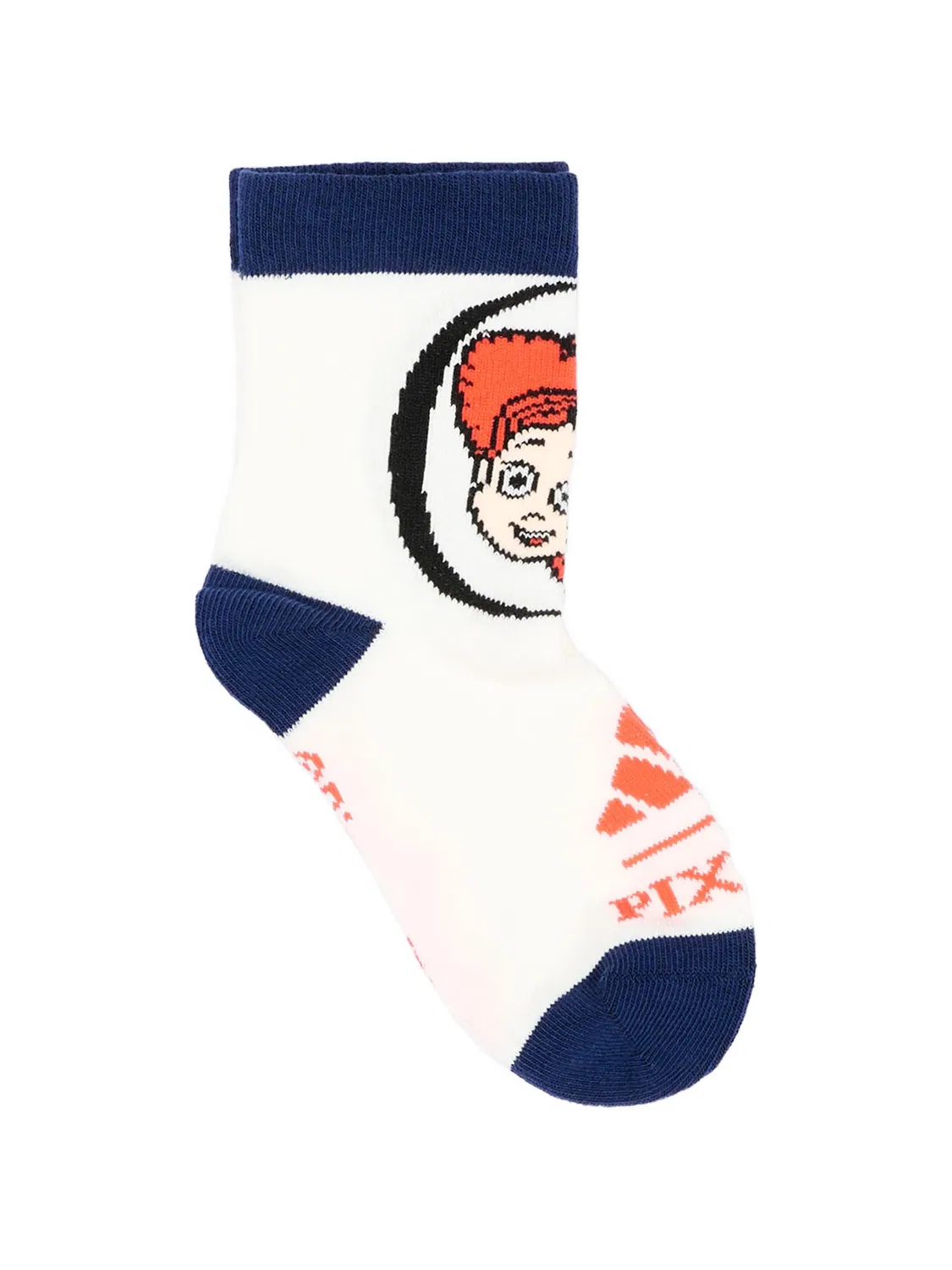 Комплект Pixar из трех пар носков с графичным принтом Adidas Kids, белый — фото 4