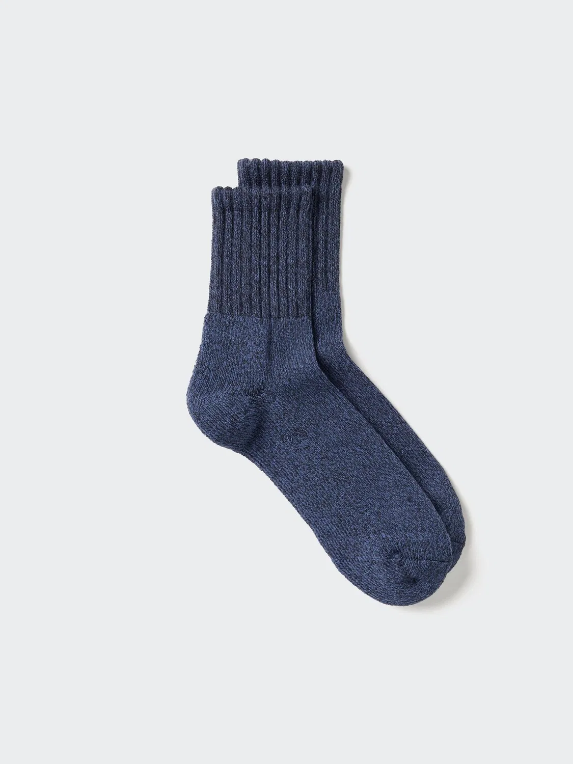 Носки Uniqlo Heattech, с ворсом и мягкой посадкой, темно-синий
