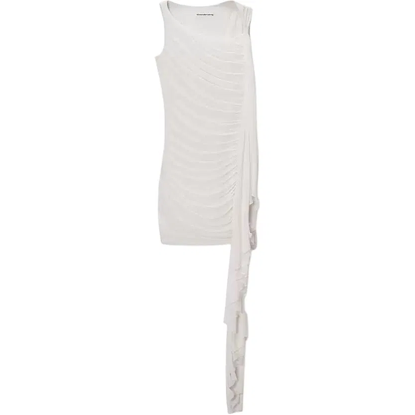 Женское платье без рукавов Alexander Wang, Starlight White