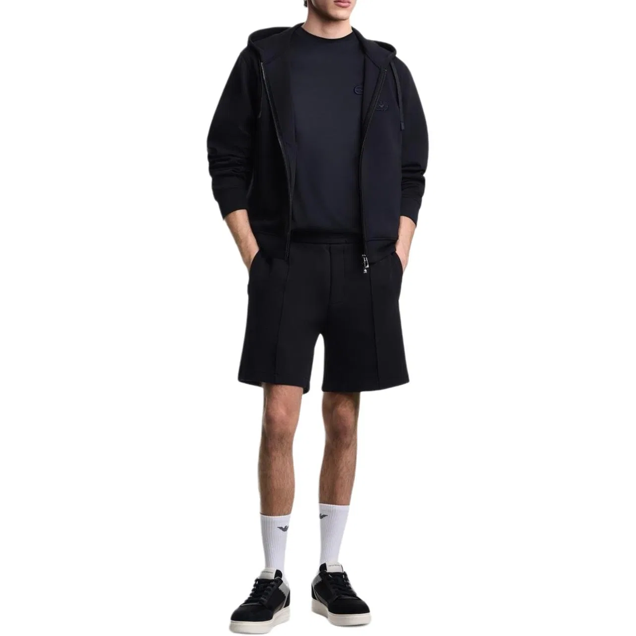 Мужская толстовка EMPORIO ARMANI, Black — фото 3