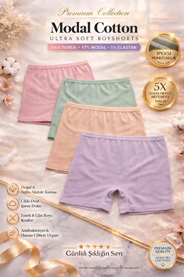 Детские боксеры для мальчиков хлопковые Basics Süsen Lingerie, Assortiboxr