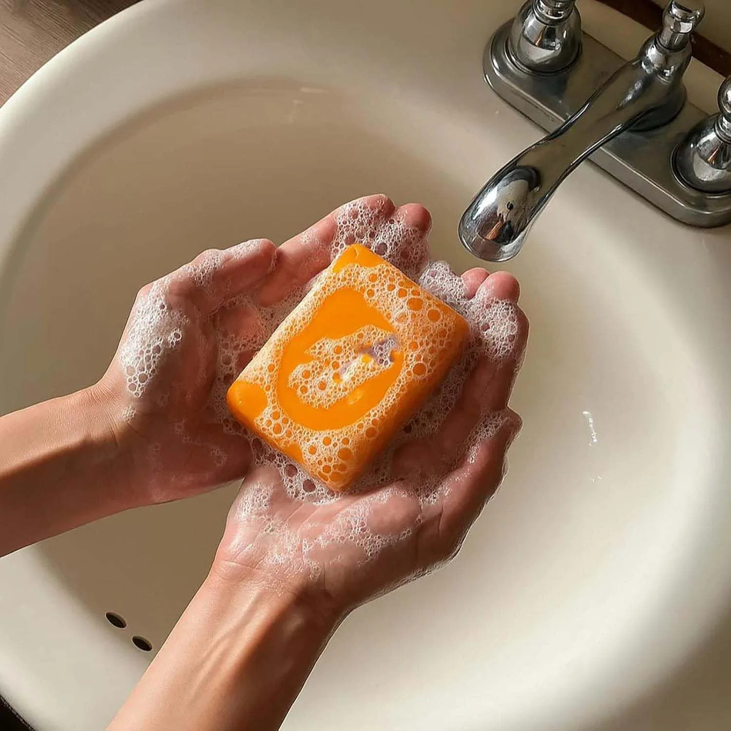 Мыло Persimmon Soap Deodorizing, PETSBURG, 100г — фото 4