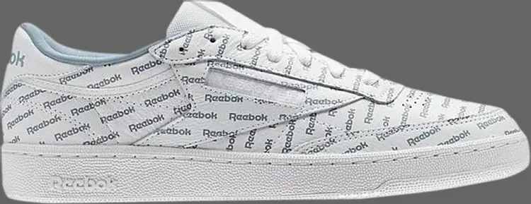 

Кроссовки club c 85 so 'print - white' Reebok, белый