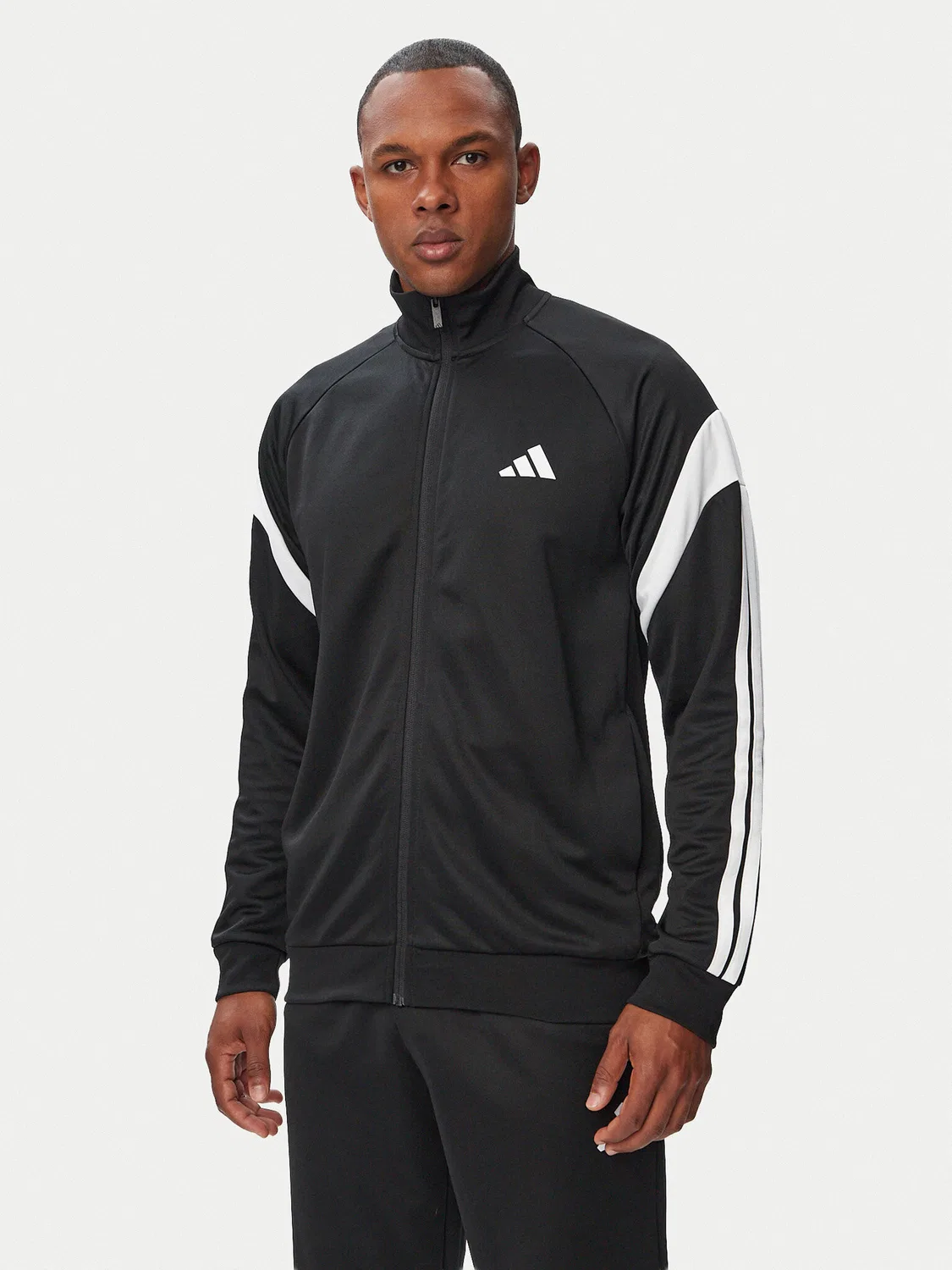 Мужской спортивный костюм стандартного кроя Teamsport Adidas, черный — фото 3