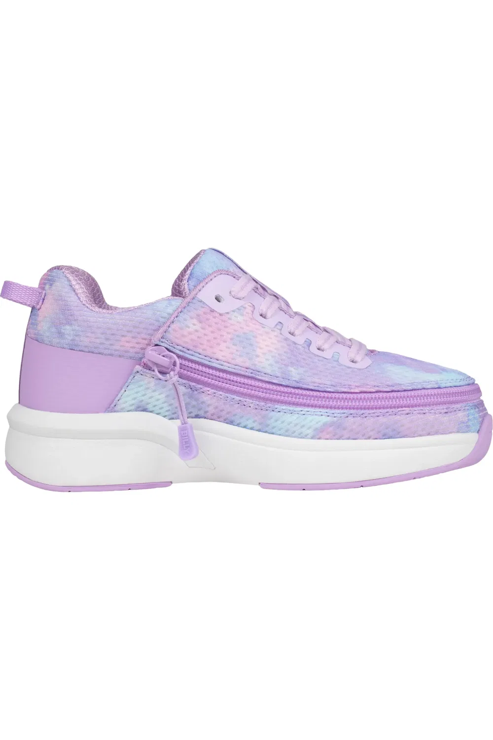 Детские кроссовки с замком-молнией Limitless BILLY Footwear, Lilac Watercolor