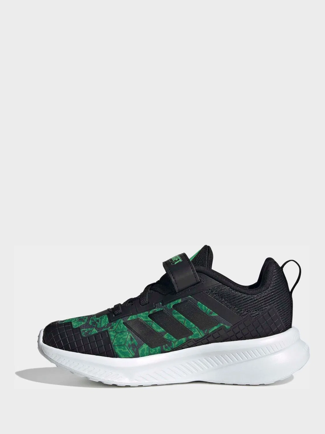 Кроссовки Minecraft Fortarun 4.0 adidas, черный — фото 2