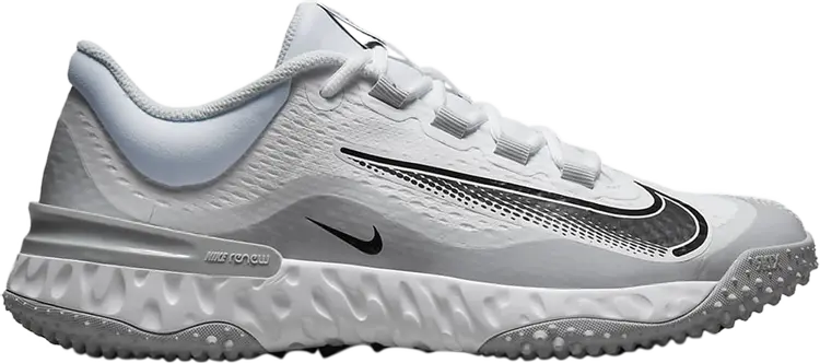 

Кроссовки Nike Alpha Huarache Elite 4 TF 'White Wolf Grey', белый, Белый;серый, Кроссовки Nike Alpha Huarache Elite 4 TF 'White Wolf Grey', белый