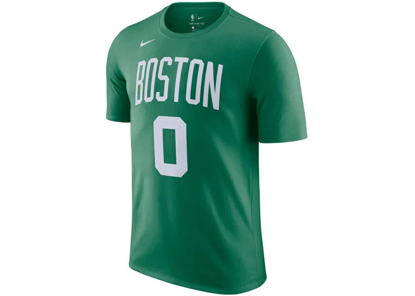 Мужская футболка с принтом Nike NBA Boston Celtics Jayson Tatum, Green/White