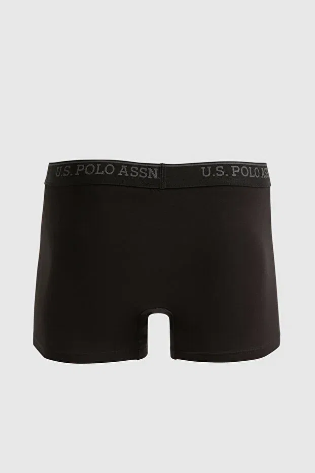 Мужские трусы с принтом U.S. Polo Assn., Navy Blue — фото 4